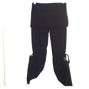 Soft adjustable yoga pants